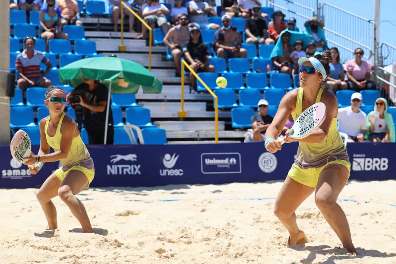 FINAL: ANTOMI RAMOS/ GABRIEL SANTOS X GERARD QUEROL/ THALES SANTOS -  CIRCUITO BEACH TENNIS 